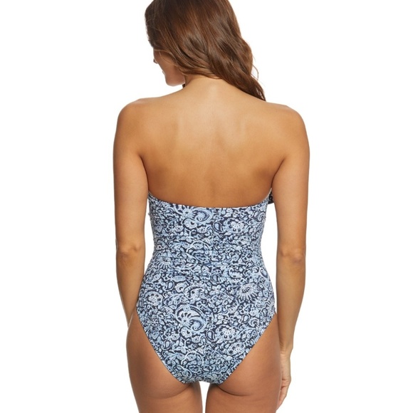Polo Ralph Lauren Seaside Floral Bandeau One Piece - Picture 3 of 6